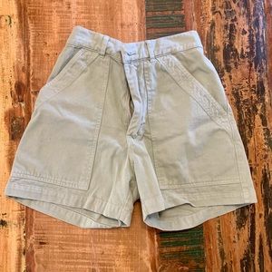 Big Bud Press sage green work shorts xs